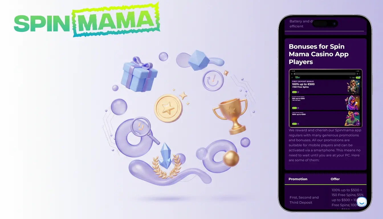 spin mama bonus promozioni