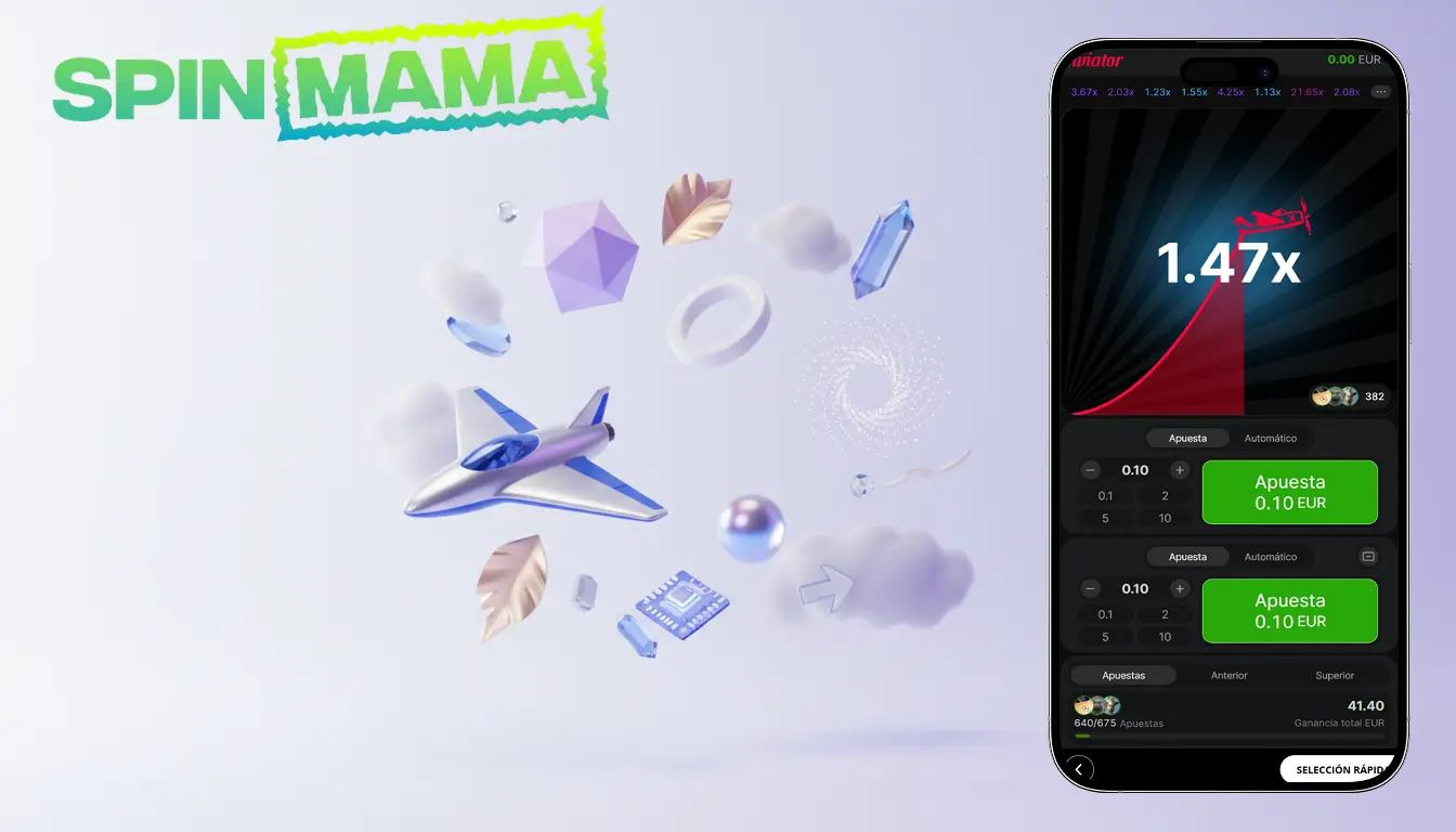 spin mama aviator funzionalita