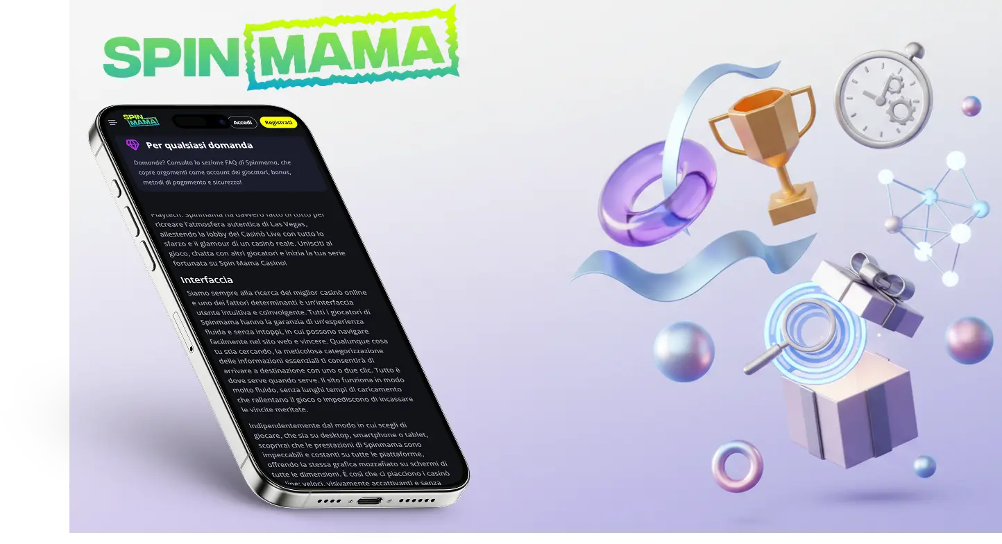 spin mama casino intrattenimento