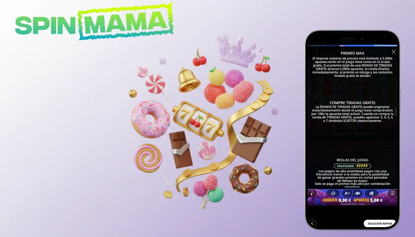spin mama sugar rush levoluzione
